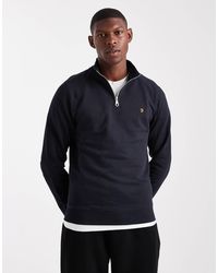 Farah - Jim - sweat à fermeture éclair 1/4 - Lyst
