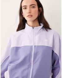 New Balance - Trackside Woven Jacket - Lyst