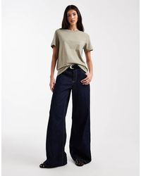 Pieces - Boxy T-Shirt - Lyst