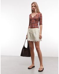 Reclaimed Vintage - 3/4 Sleeve Top - Lyst