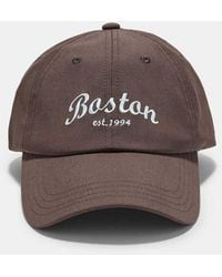 Stradivarius - Embroidered Cap - Lyst