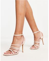 French Connection - Strappy Heeled Sandals - Lyst