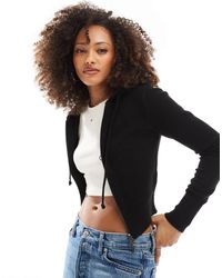 Cotton On - Cotton on - gilet à capuche avec fermeture éclair à double curseur - Lyst