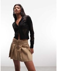 Nike - Street Pleated Mini Skirt - Lyst