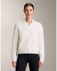 Oysho - Argyle Knit Jacket - Lyst