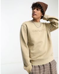 Carhartt - – duster – stückgefärbtes sweatshirt - Lyst