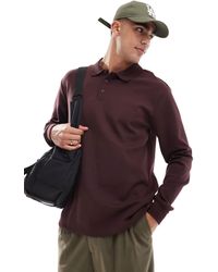 Only & Sons - Relaxed Fit Long Sleeve Polo Sweater - Lyst