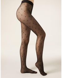 Calzedonia - Heart Sheer Tights - Lyst