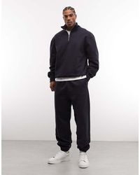 ASOS - Oversized Joggingbroek Van Premium 400Gsm Zware Stof - Lyst