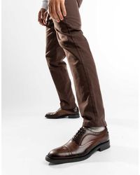 Base London - Lapel Toe Cap Shoe - Lyst