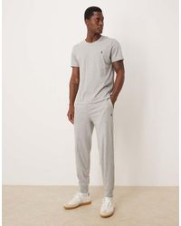 Polo Ralph Lauren - Icon Logo Liquid Cotton Lounge joggers - Lyst