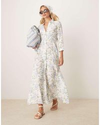Y.A.S - Maxi Shirt Dress - Lyst
