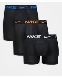Nike - Essential Microfibre 3 Pack Of Boxer Briefs - Lyst