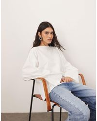 ARRANGE - – langärmliges oversize-t-shirt aus baumwolle - Lyst