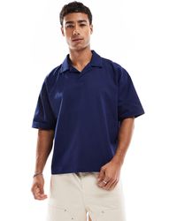 ASOS - – schweres, kastiges oversize-polohemd - Lyst