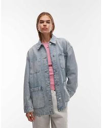 Tommy Hilfiger - Denim Chore Jacket - Lyst