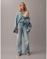 Calvin Klein - Signature 90S Straight Jeans - Lyst