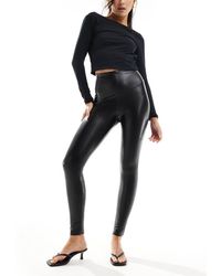 Commando - 7/8 Faux Leather Leggings With Smoothing Waist - Lyst