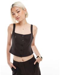 ASOS - Tailored Square Neck Waistcoat - Lyst
