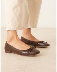 ASOS - Lullaby Bow Ballet Flats - Lyst