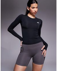adidas Originals - Adidas Training Power Essentials Long Sleeve Top - Lyst