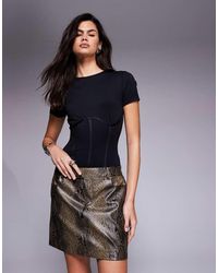 GOOD AMERICAN - Weightless Corset Bodysuit - Lyst