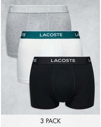 Lacoste - Set Van 3 Boxershorts - Lyst