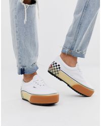 chaussures checkerboard era stacked