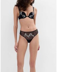 Intimissimi - Brighten Your Day Tulle Brazilian Briefs - Lyst