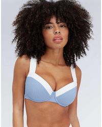 Boux Avenue - Rivoli Balconette Bikini Top Summer Underwired Swimwear - Lyst
