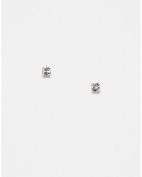 Kingsley Ryan - – set mit 2-mm-ohrsteckern aus sterling mit schmucksteindetails - Lyst