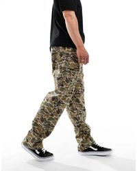 Vans - Range Baggy Tapered Trousers With Elastic Waist - Lyst