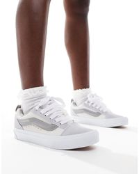 Vans - Knu skool - baskets à semelle chunky - clair multicolore - Lyst