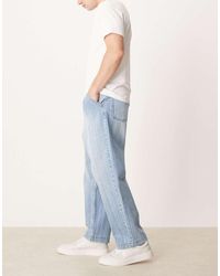 ASOS - Relaxed Tapered Jeans - Lyst