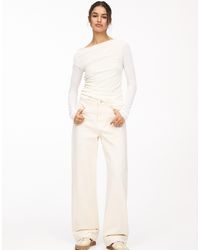 Pull&Bear - – gerade geschnittene baggy-jeans - Lyst