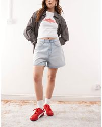Collusion - Denim Loose Jort - Lyst