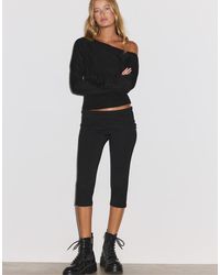 Stradivarius - Boat Neck Waistband Jumper - Lyst