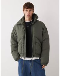 Weekday - High Neck Puffer Jacket - Lyst