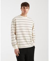 Redefined Rebel - Titus Striped Long Sleeve T-Shirt - Lyst
