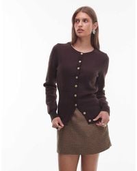 Nia - Sophia Button Up Cardigan - Lyst