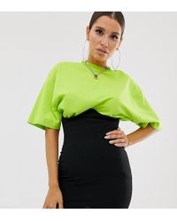 Fashionkilla Bodycon Skirt With Corset Detail In Black