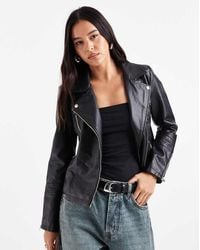 ONLY - Giacca Nera - Lyst