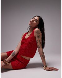 TOPSHOP - – strukturiert gestricktes tanktop - Lyst