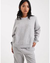 Vero Moda - Sweat oversize d'ensemble - clair - Lyst
