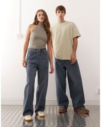 Weekday - Astro Unisex Low Rise Loose Fit baggy Jeans - Lyst