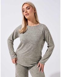 Yours Clothing - Long Sleeve Top - Lyst