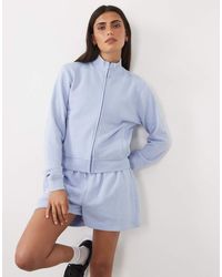 4505 - Y2k Lightweight Studio Track Jacket With Zip Pockets - Lyst