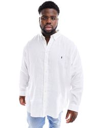 Polo Ralph Lauren - Big & tall - chemise oversize coupe classique avec logo emblématique - Lyst