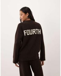 4th & Reckless - 'fourth' Back Logo Jumper - Lyst