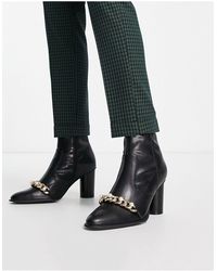 ASOS - Heeled Chelsea Boots - Lyst